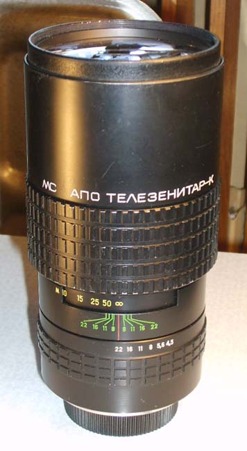 MC АПО Телезенитар 4,5 / 300 мм