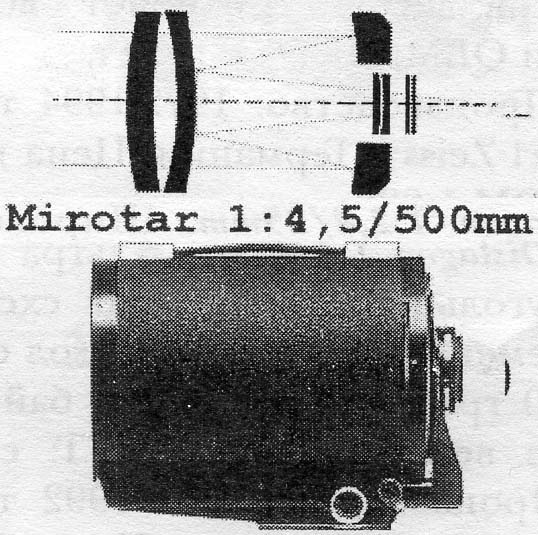 Mirotar 4,5 / 500 mm Carl Zeiss