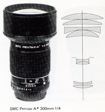 SMC Pentax A 4 / 300 мм