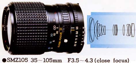RMC Tokina 3,5 - 4,3 / 35 - 105 мм
