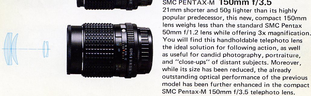 SMC Pentax 3,5 / 150 мм