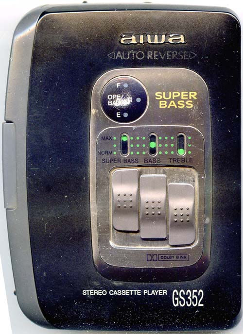 Кассетный стерео плеер AIWA stereo cassete player