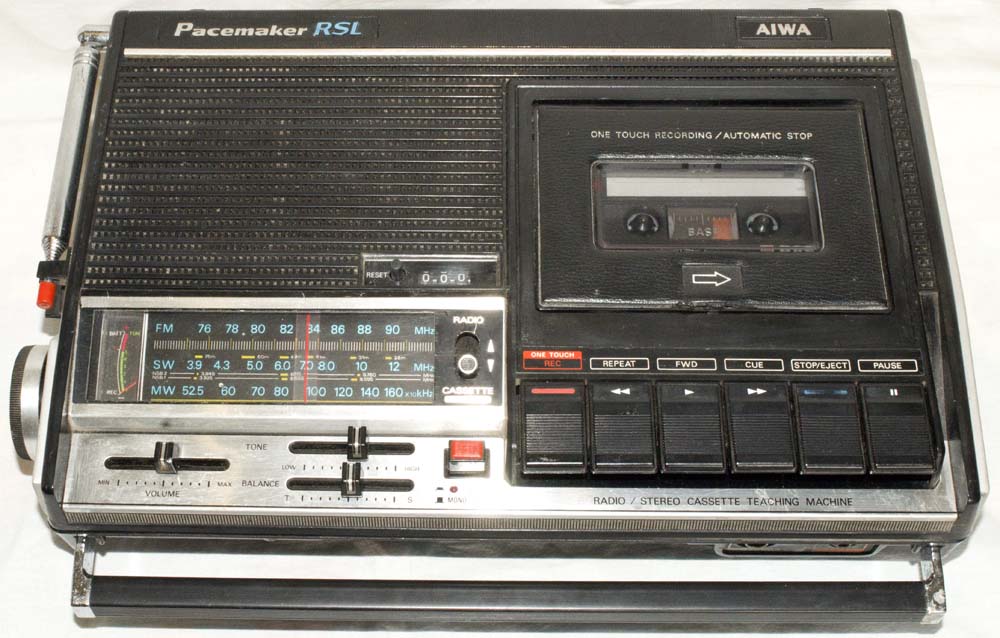 AIWA cassete radio Pacemaker RSL стерео в моно корпусе