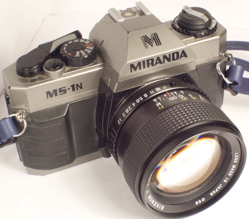 Miranda MS-1N + Ricoh-P 1,2 / 55 mm