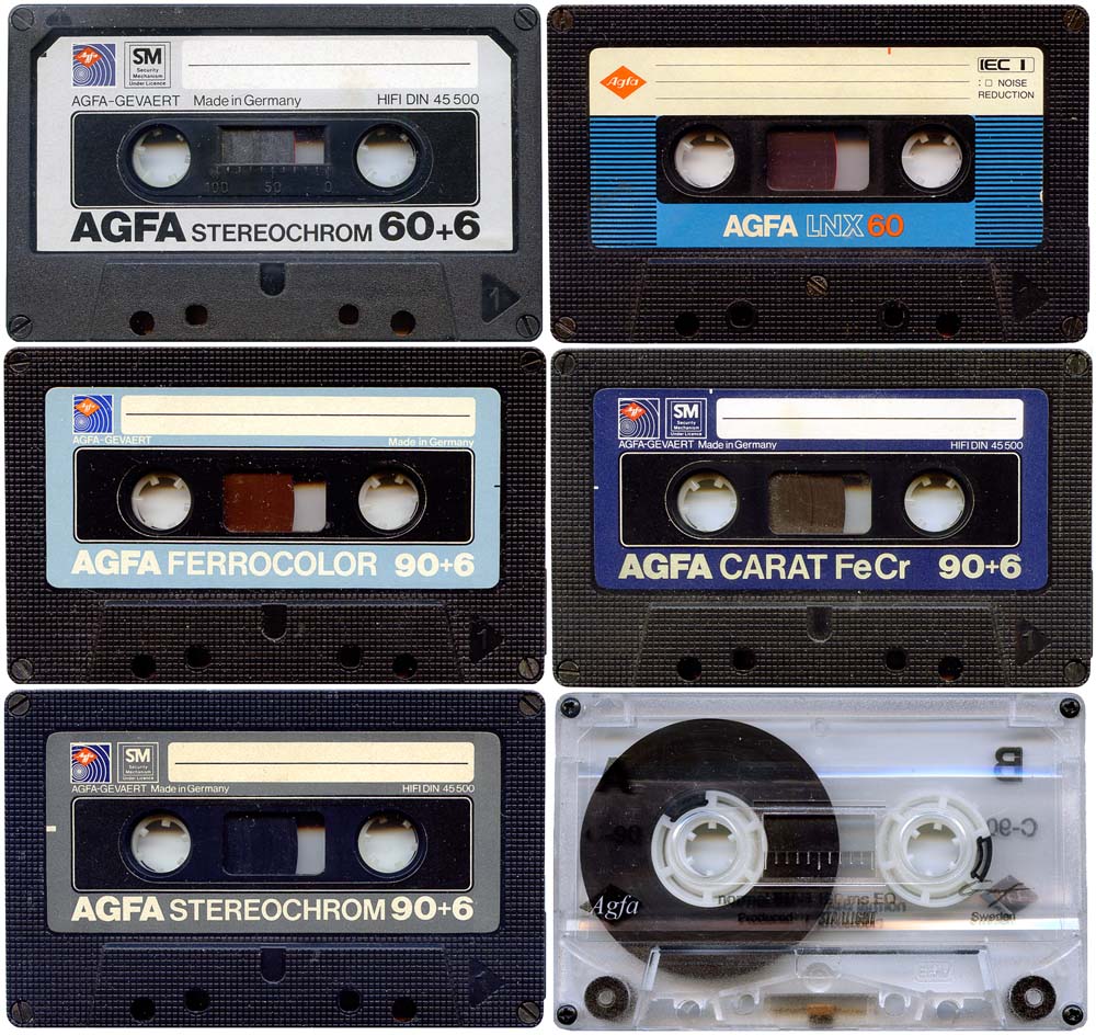 Аудио кассеты AGFA