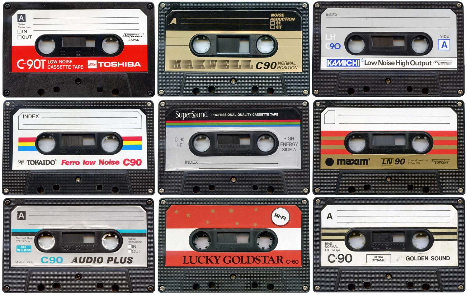 Фальшивые кассеты безобразного качества