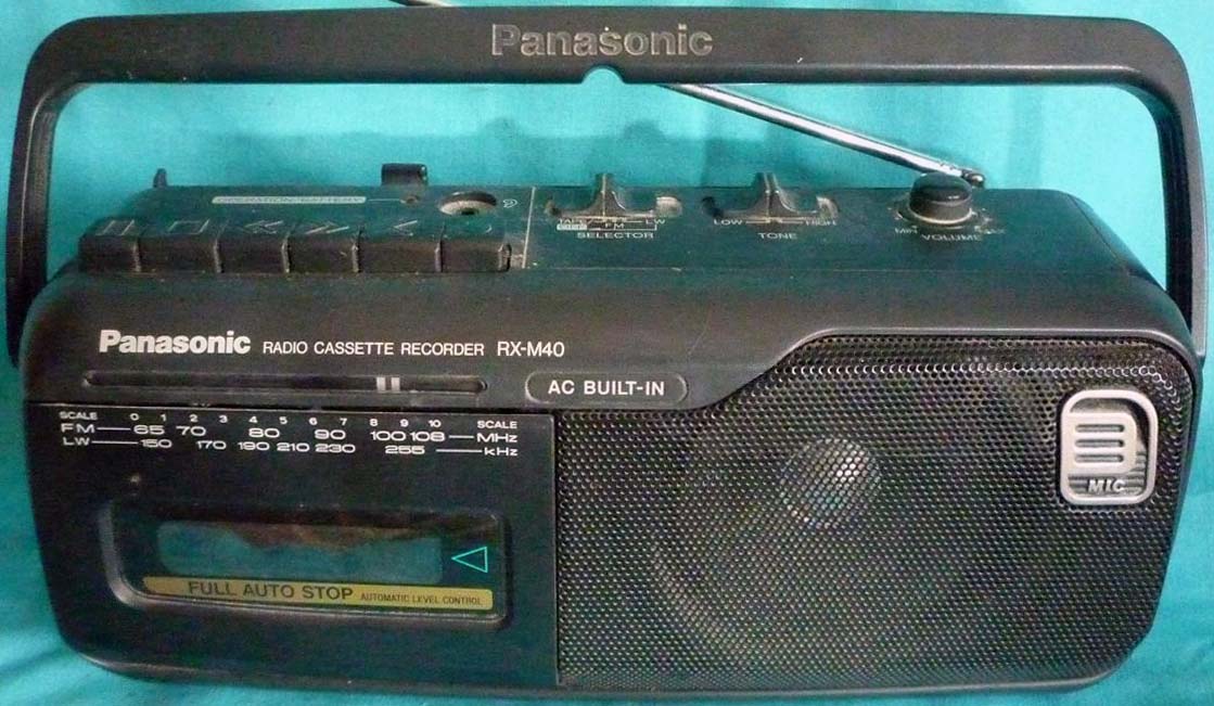Моно магнитола Panasonic mono cassete radio center