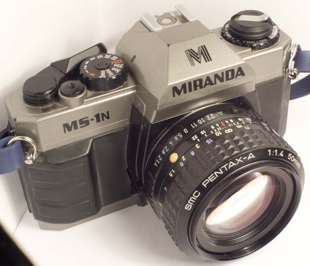 Miranda MS-1N + Pentax-A 1,4 / 50 mm