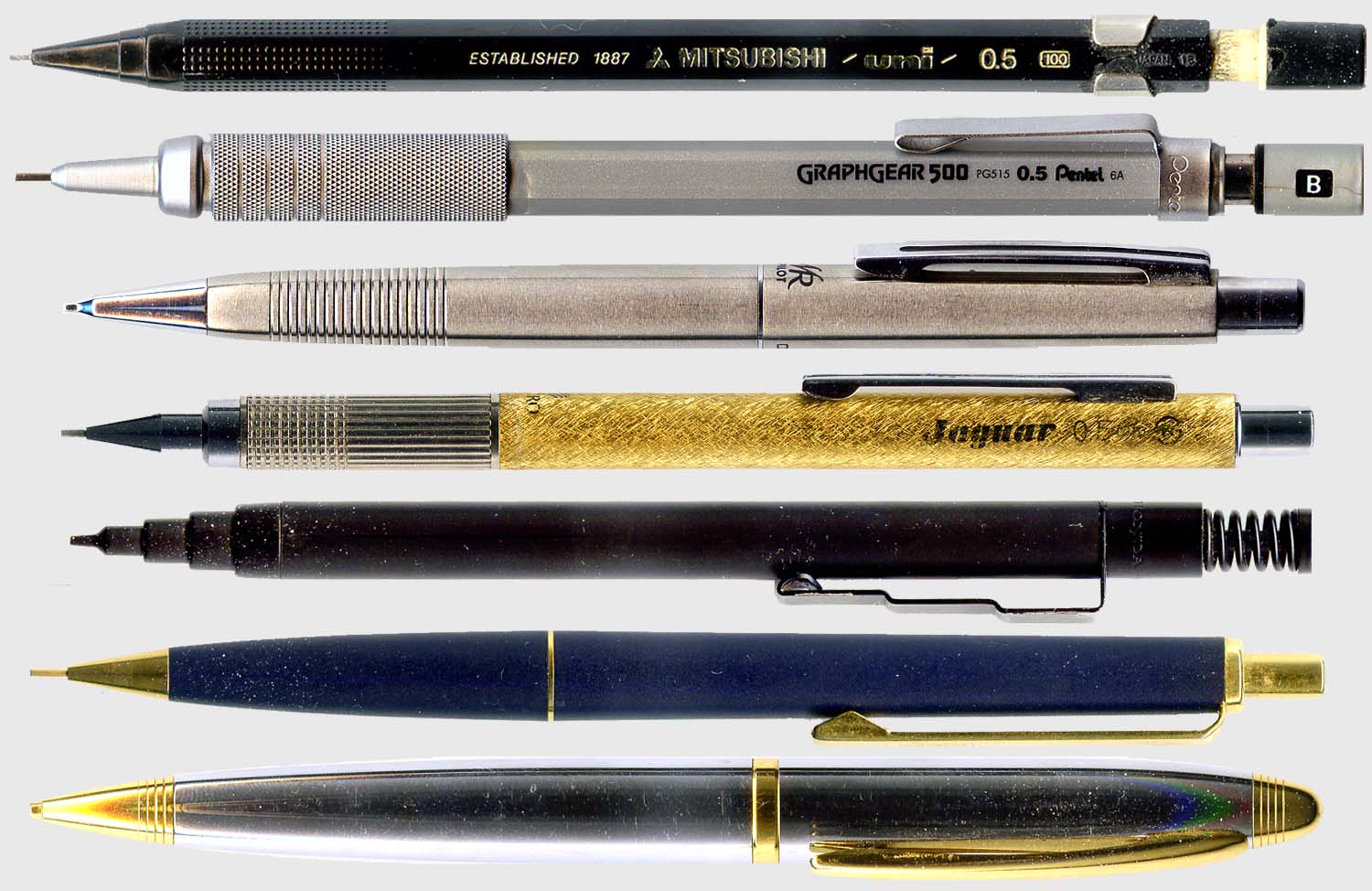 Сверхтонкие автоматические карандаши