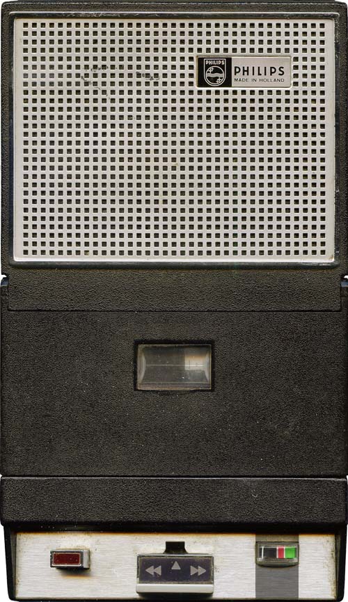 Ранние моно магнитофоны Philips управление сдвигом