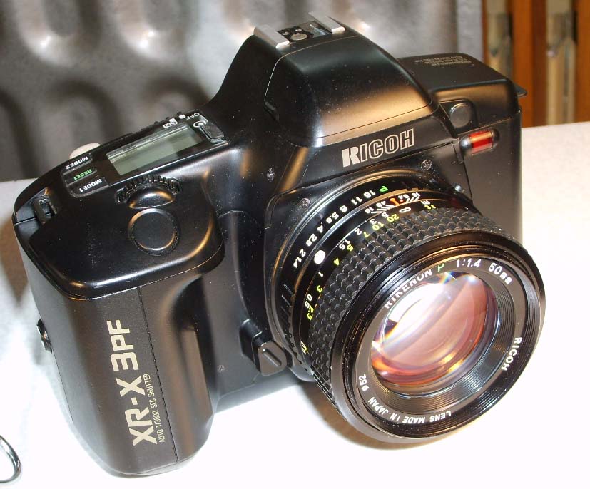 Ricoh XR-X3pf + Rikenon 1,4 / 50 мм