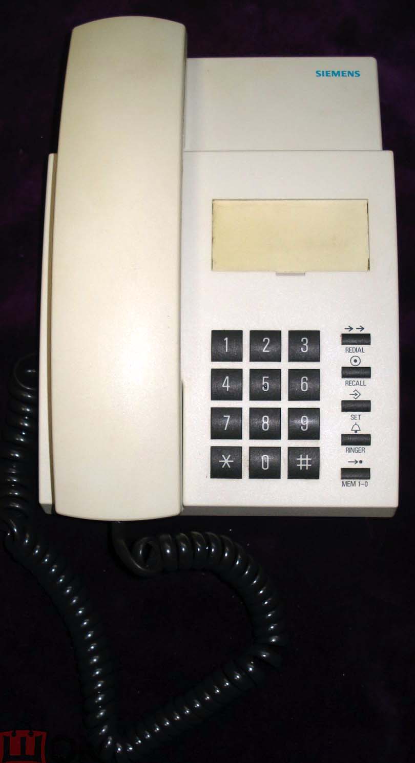 Проводной стационарный кнопочный телефон Siemens buttons telephone