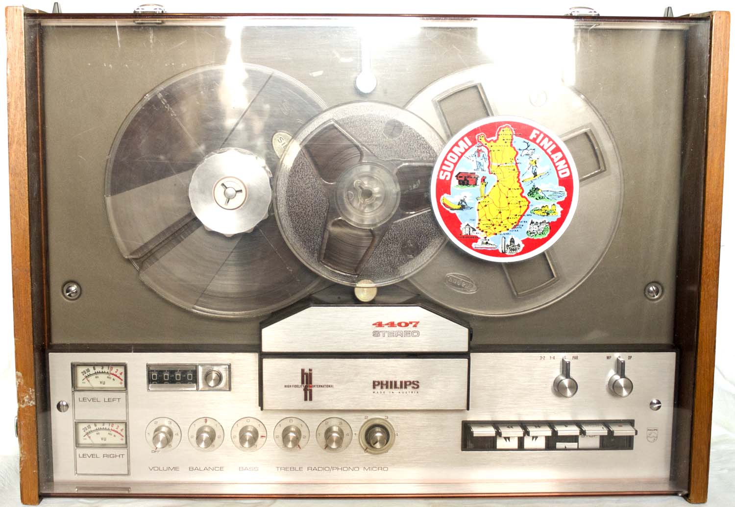 Катушечный магнитофон Siera Philips Uher Reel to Reel Taperecorder