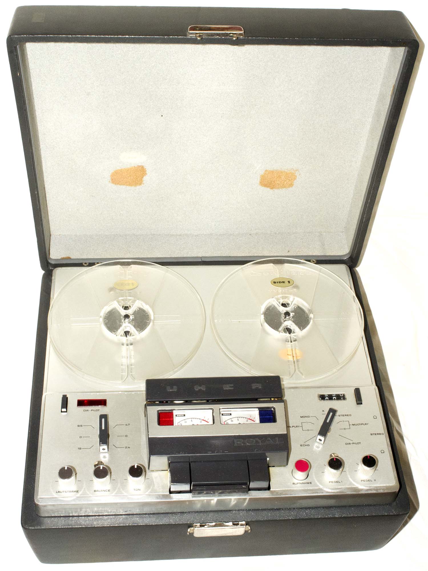 Катушечный магнитофон Siera Philips Uher Reel to Reel Taperecorder